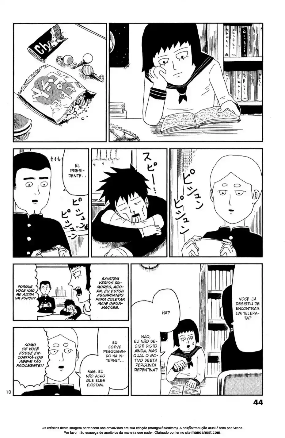 Read MOB Psycho 100 pt_BR Manga Online