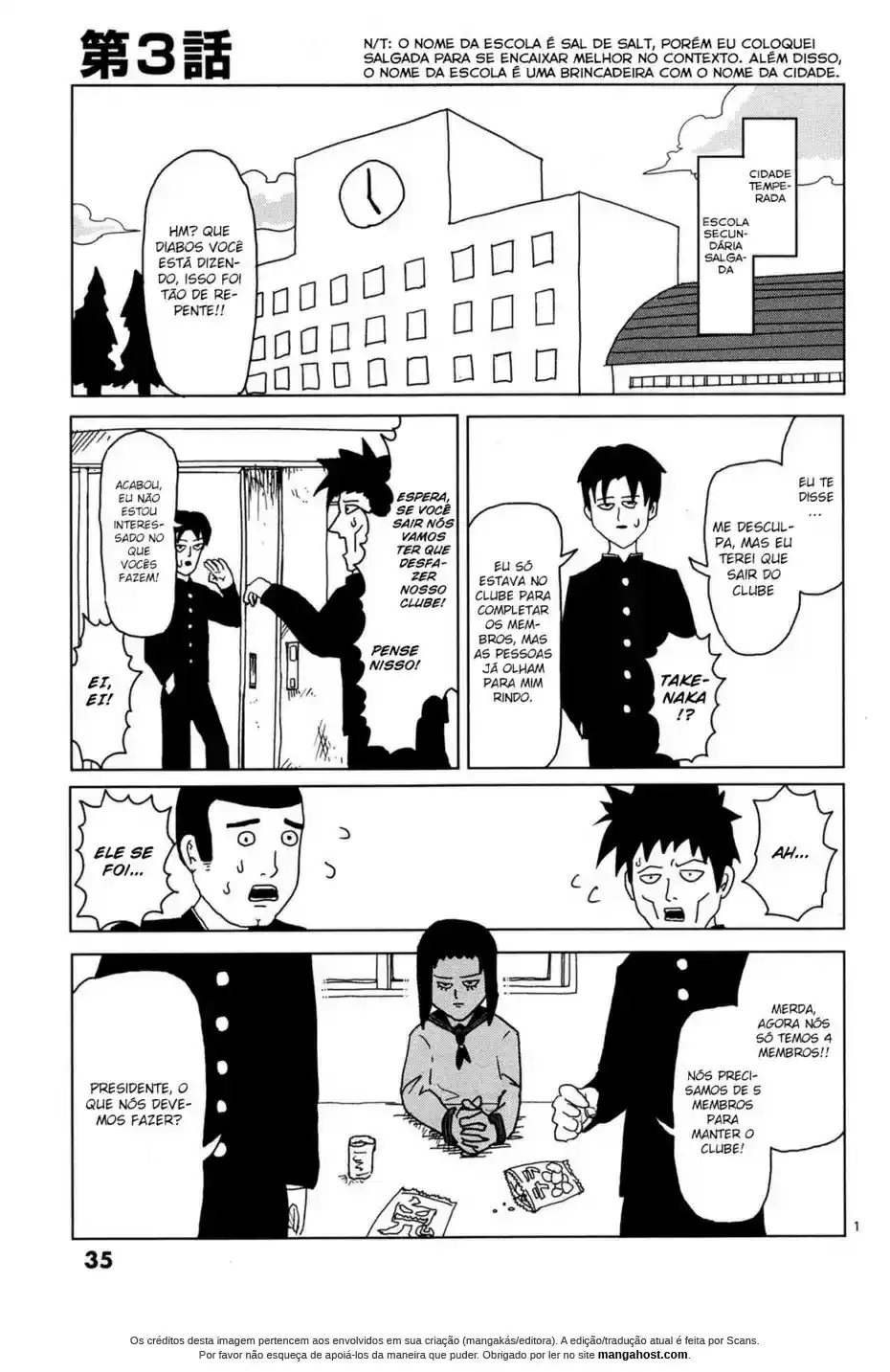 Read MOB Psycho 100 pt_BR Manga Online