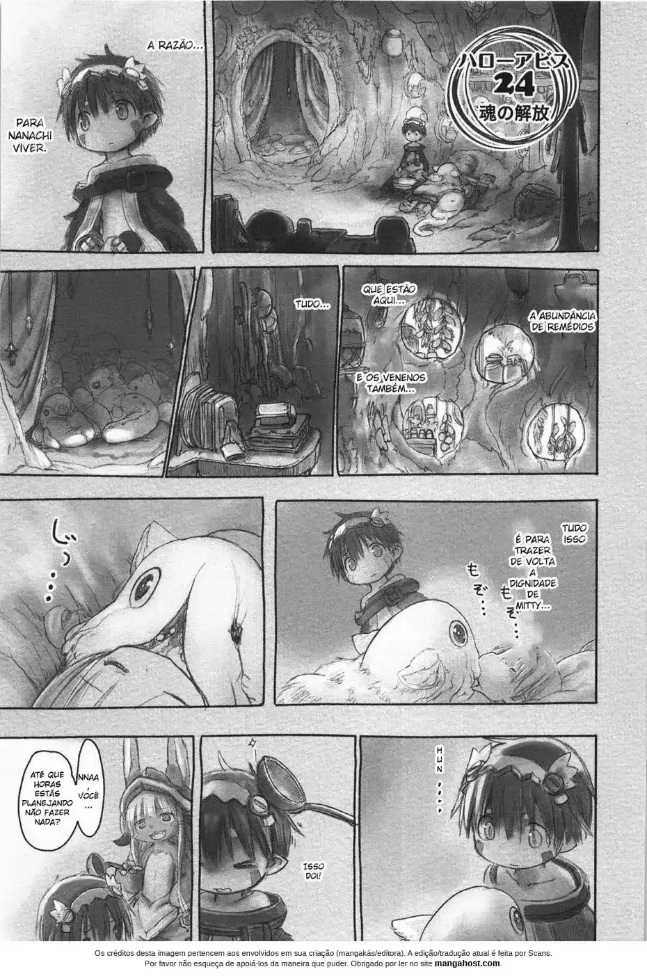 Read Made in Abyss pt_BR Manga Online