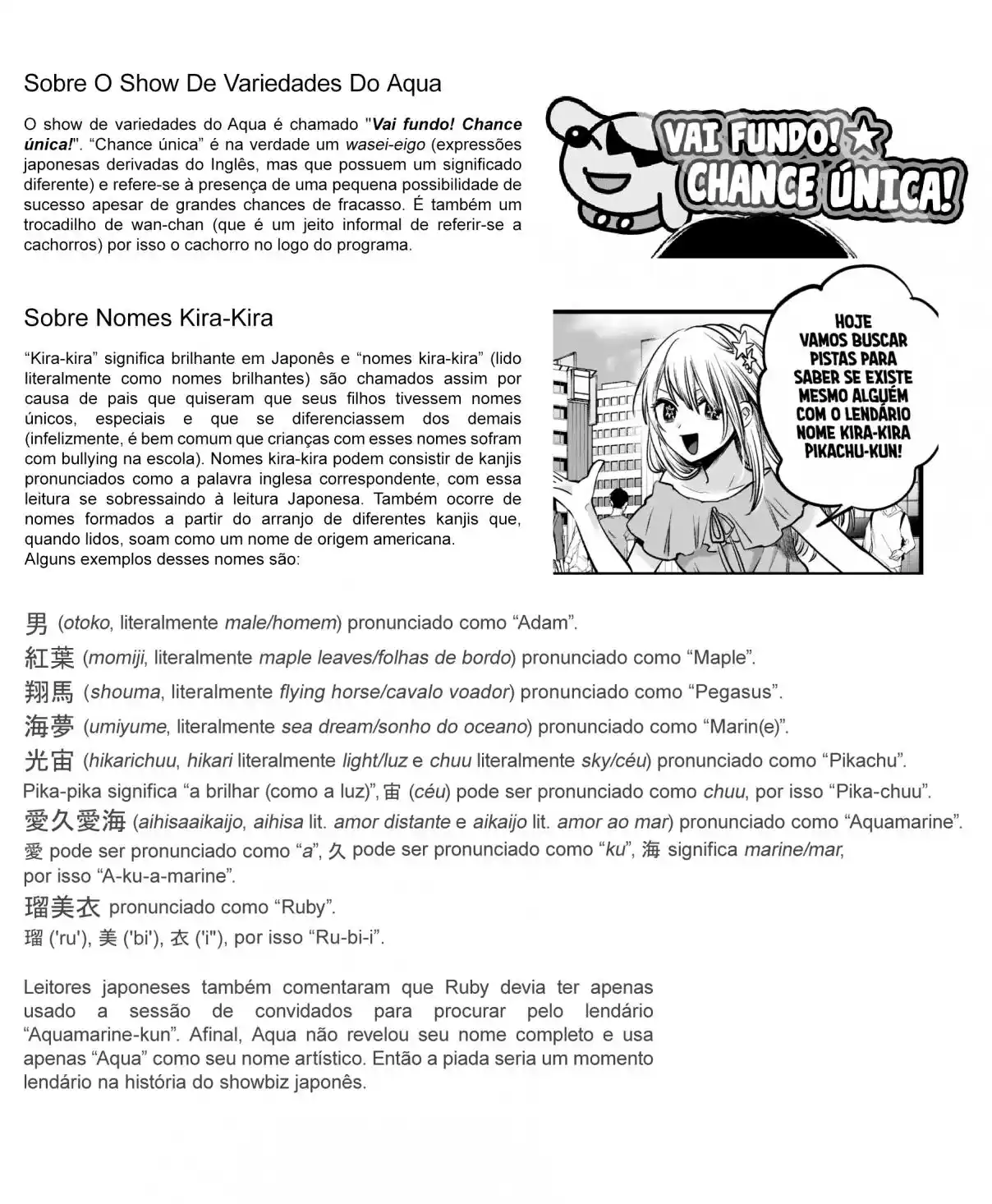 Read Oshi no Ko pt_BR Manga Online
