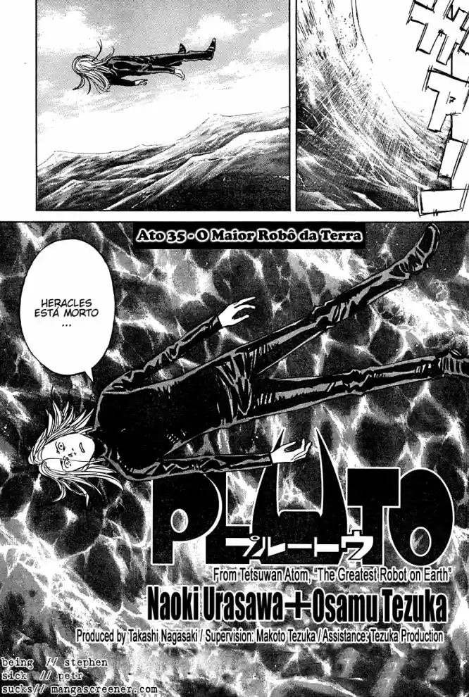 Read Pluto pt_BR Manga Online