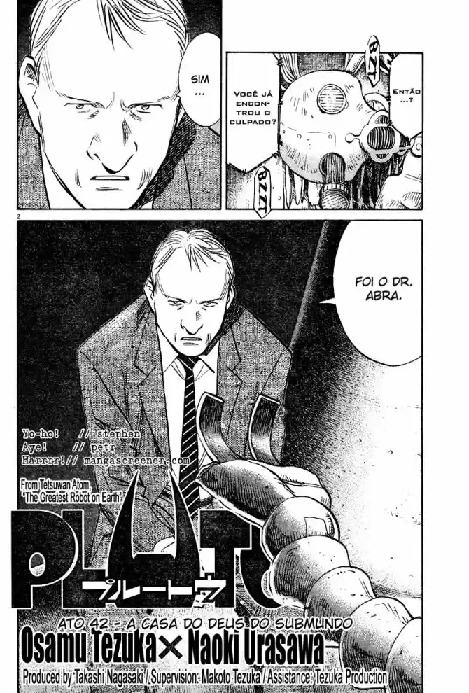 Read Pluto pt_BR Manga Online