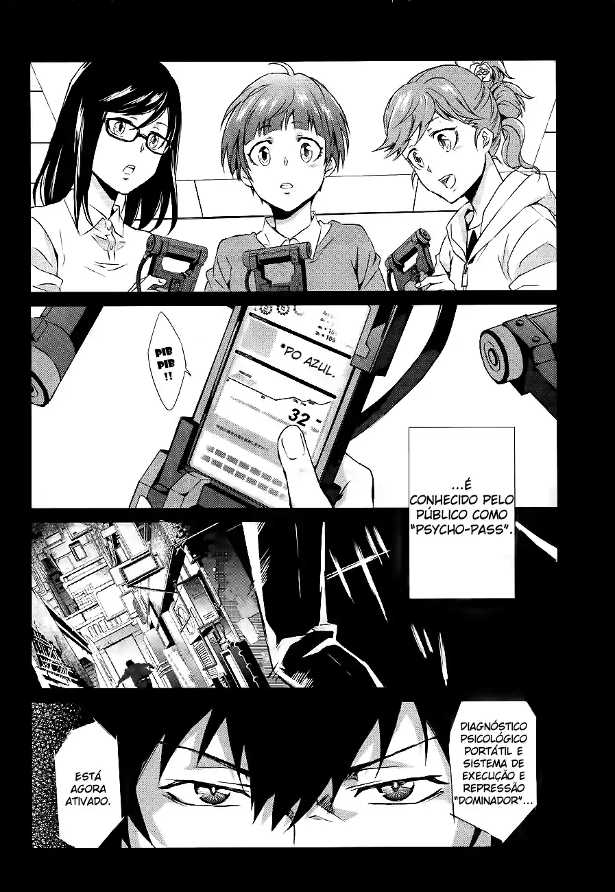 Read Psycho-Pass_ Kanshikan Kougami Shinya pt_BR Manga Online