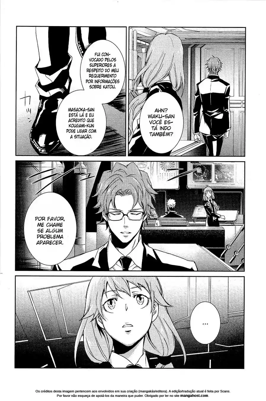 Read Psycho-Pass_ Kanshikan Kougami Shinya pt_BR Manga Online