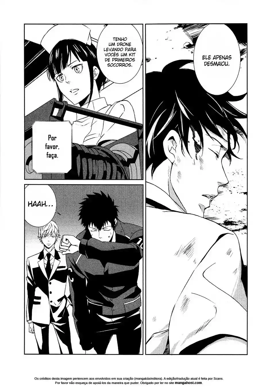 Read Psycho-Pass_ Kanshikan Kougami Shinya pt_BR Manga Online