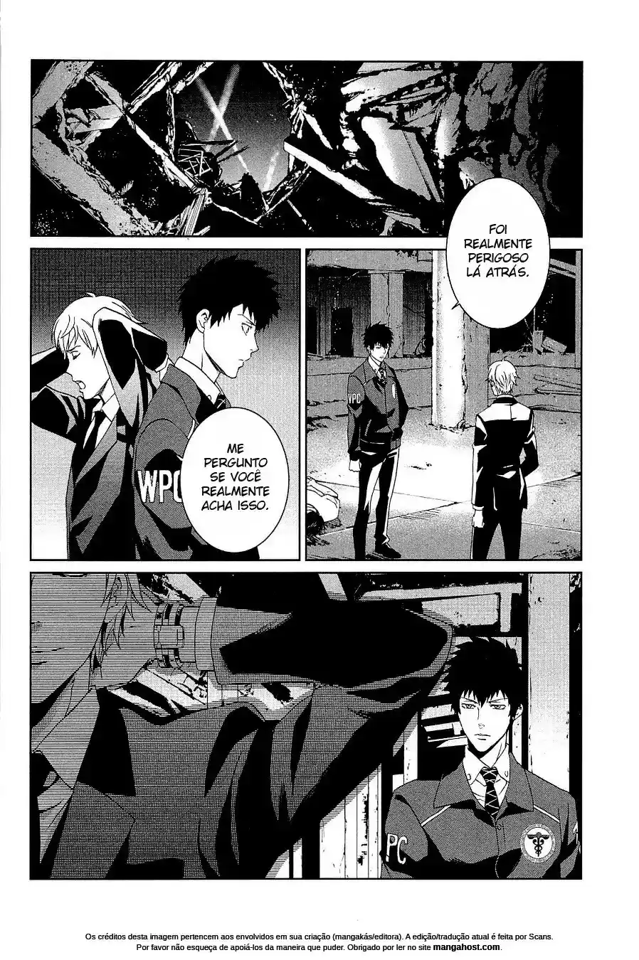 Read Psycho-Pass_ Kanshikan Kougami Shinya pt_BR Manga Online