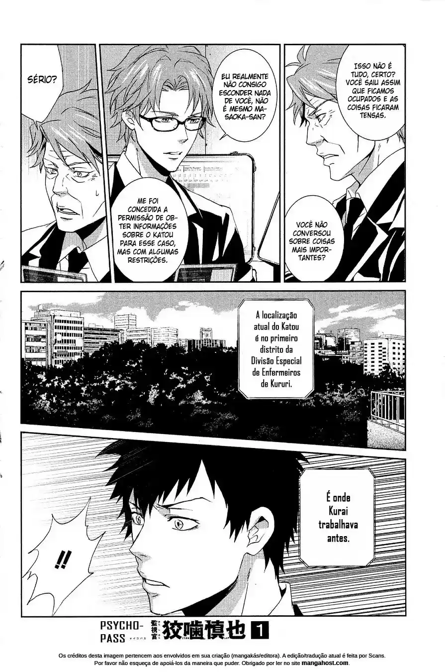Read Psycho-Pass_ Kanshikan Kougami Shinya pt_BR Manga Online