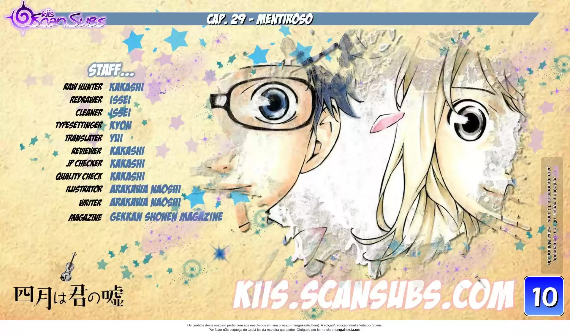 Read Shigatsu wa Kimi no Uso pt_br Manga Online