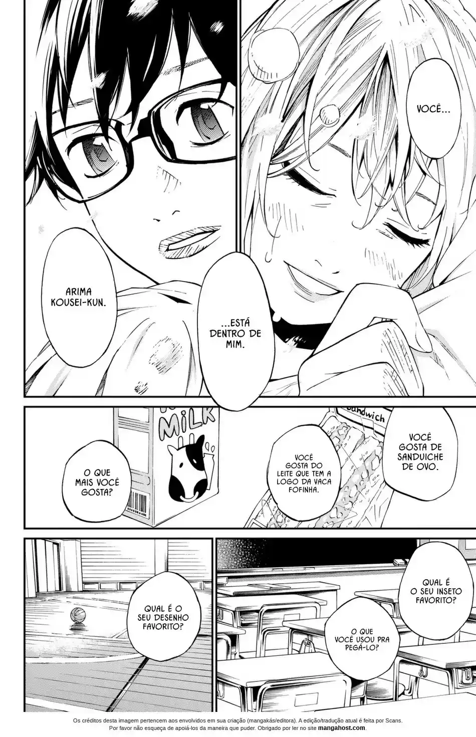 Read Shigatsu wa Kimi no Uso pt_br Manga Online