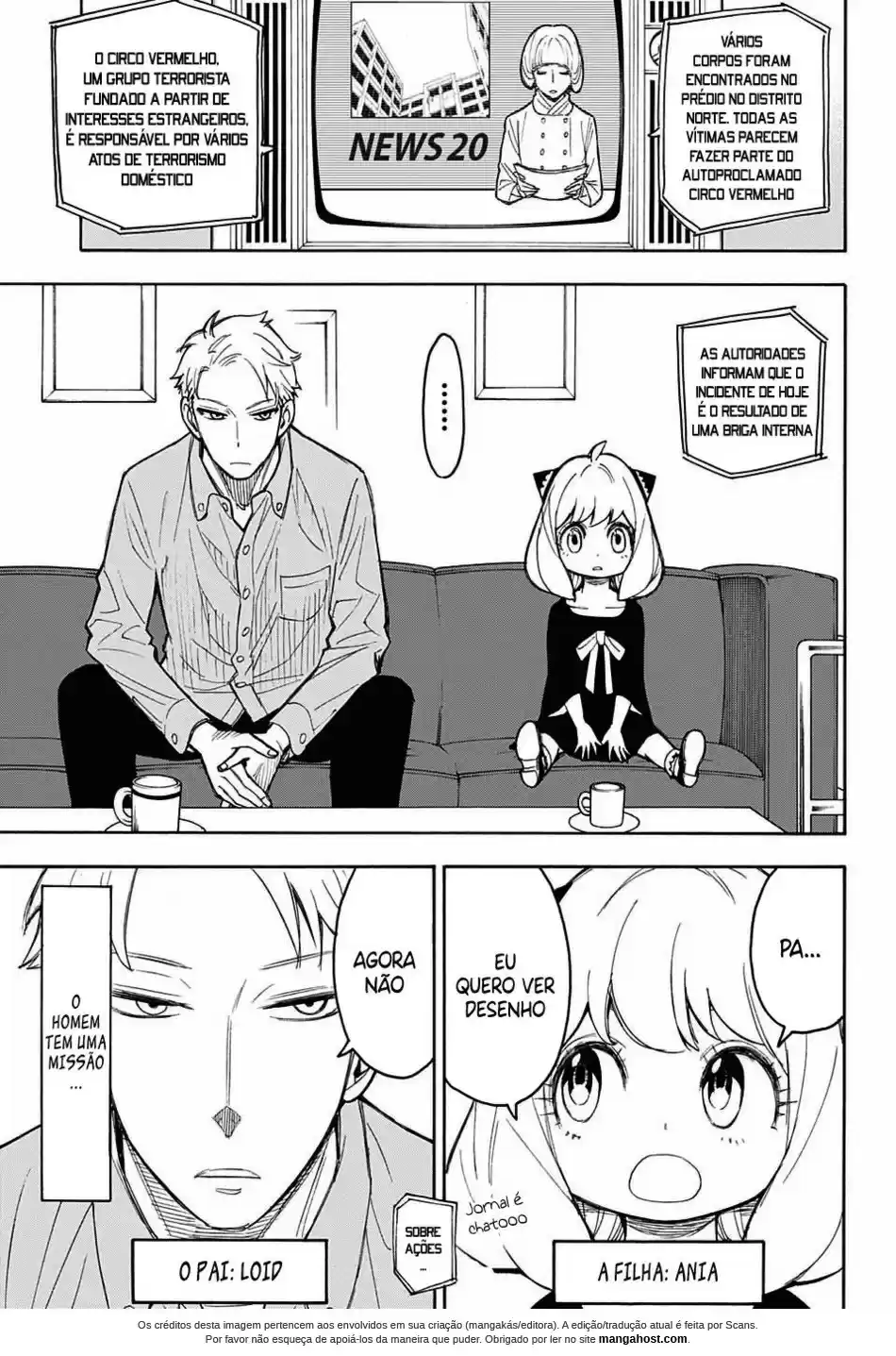 Read Spy X Family pt_BR Manga Online