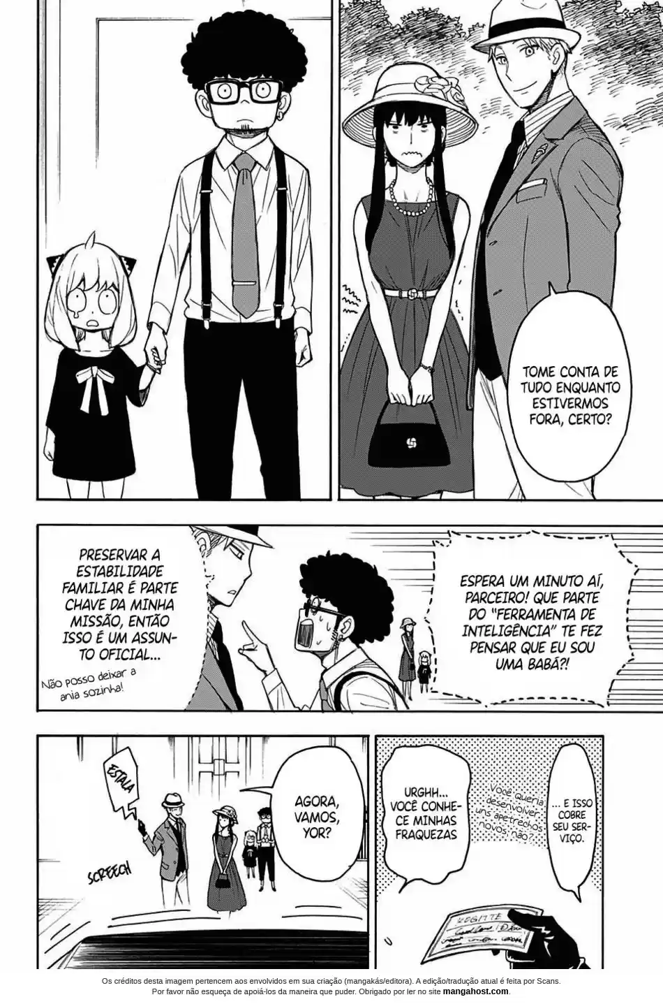 Read Spy X Family pt_BR Manga Online