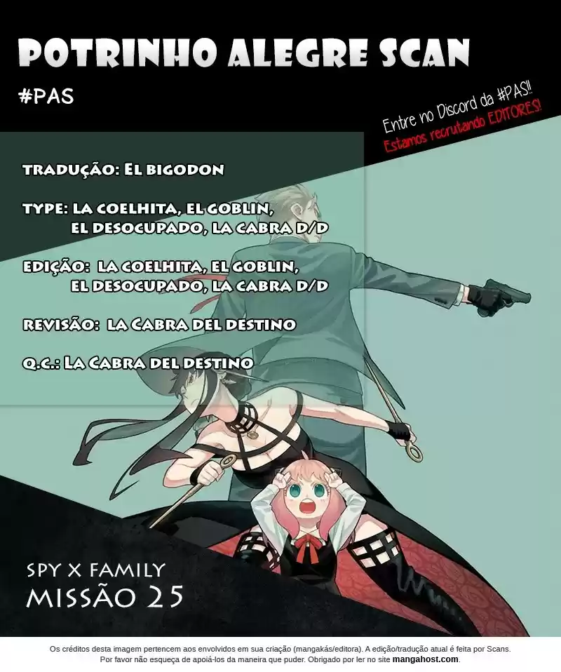 Read Spy X Family pt_BR Manga Online