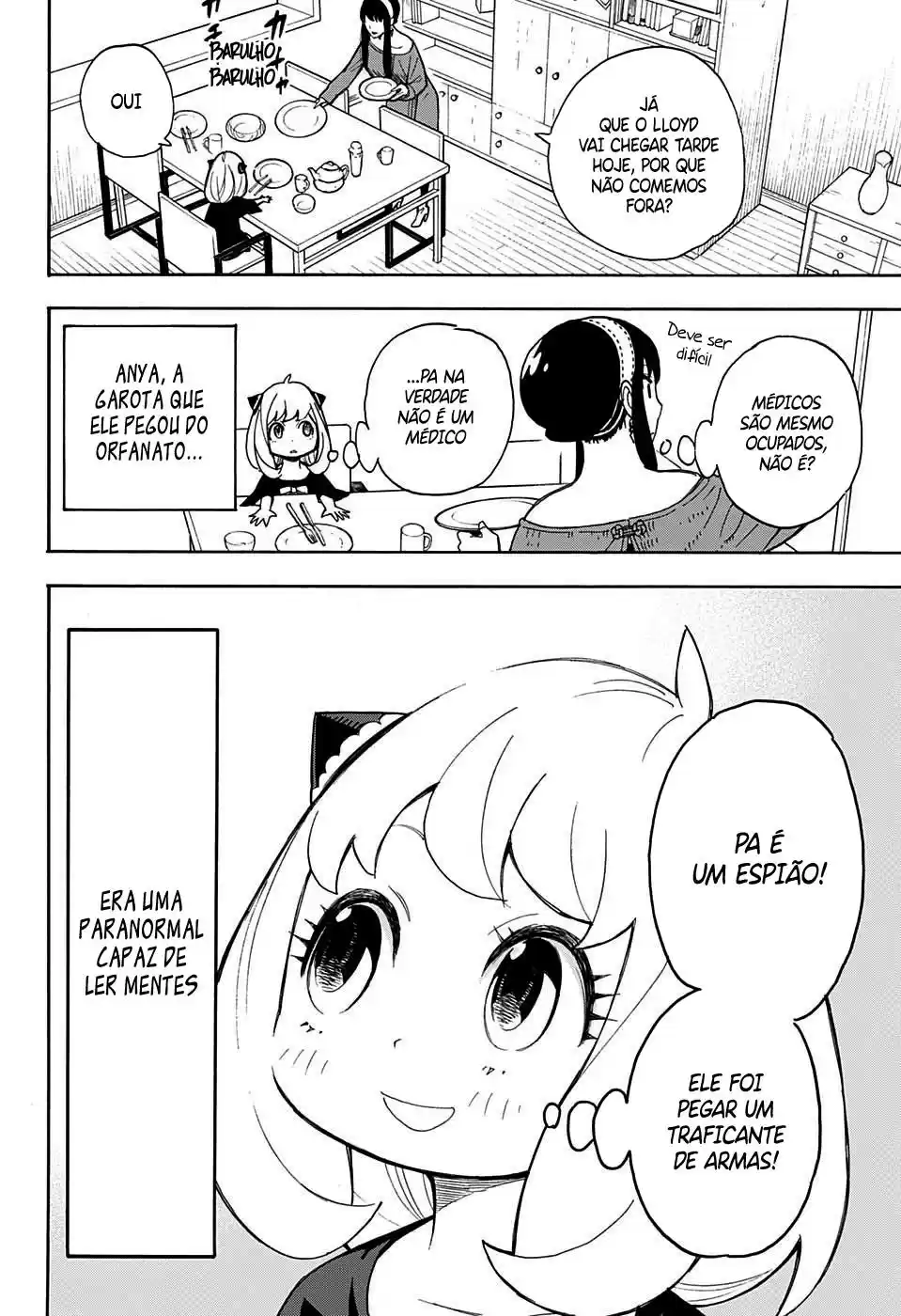 Read Spy X Family pt_BR Manga Online