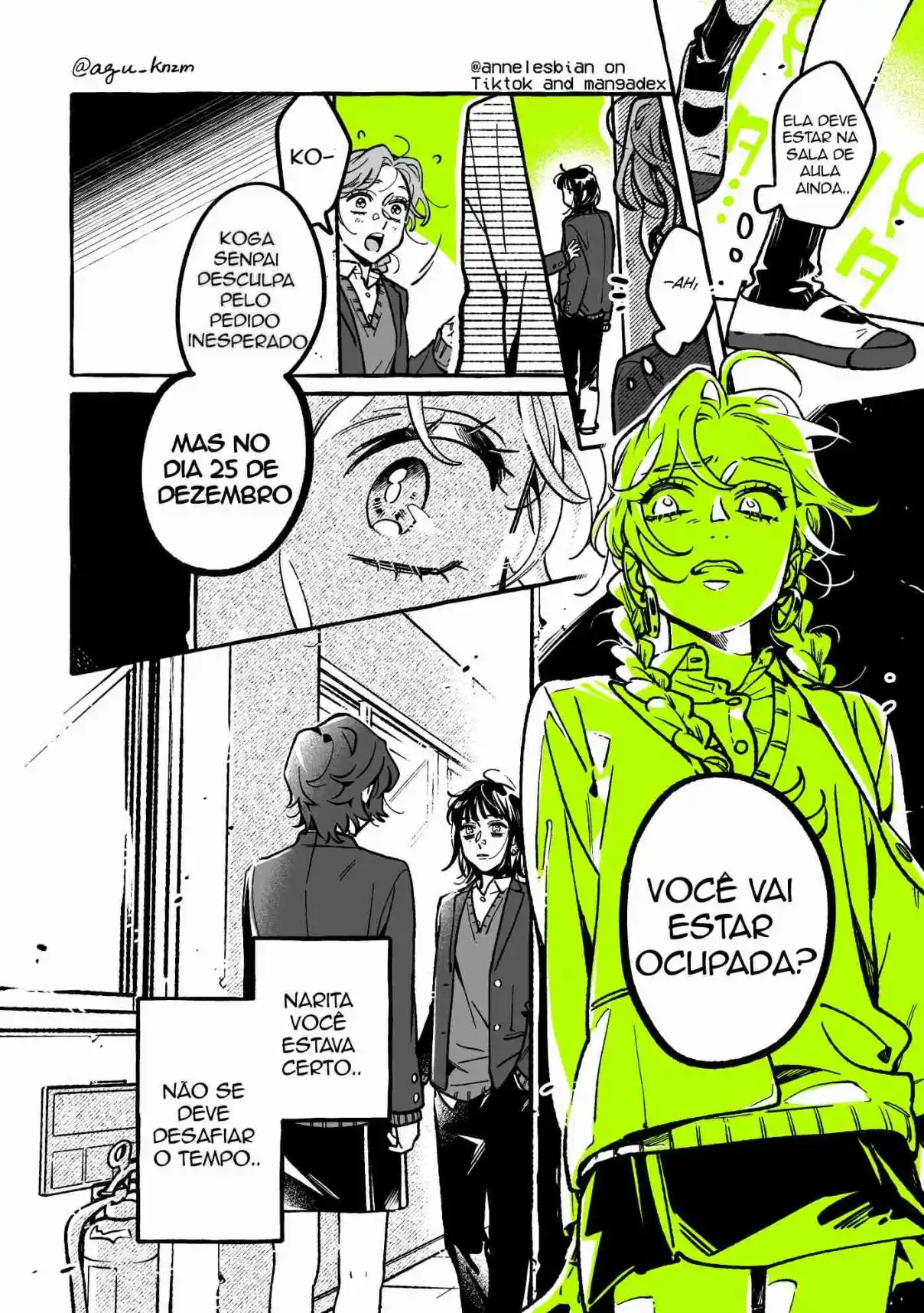 Read The Guy She Was Interested in Wasn't a Guy At All pt_BR Manga Online
