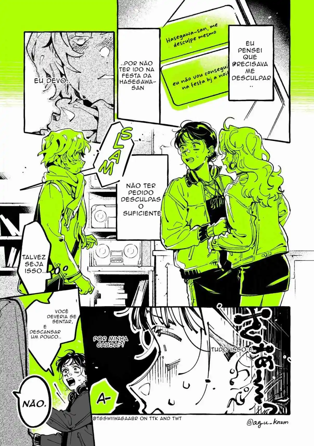 Read The Guy She Was Interested in Wasn't a Guy At All pt_BR Manga Online