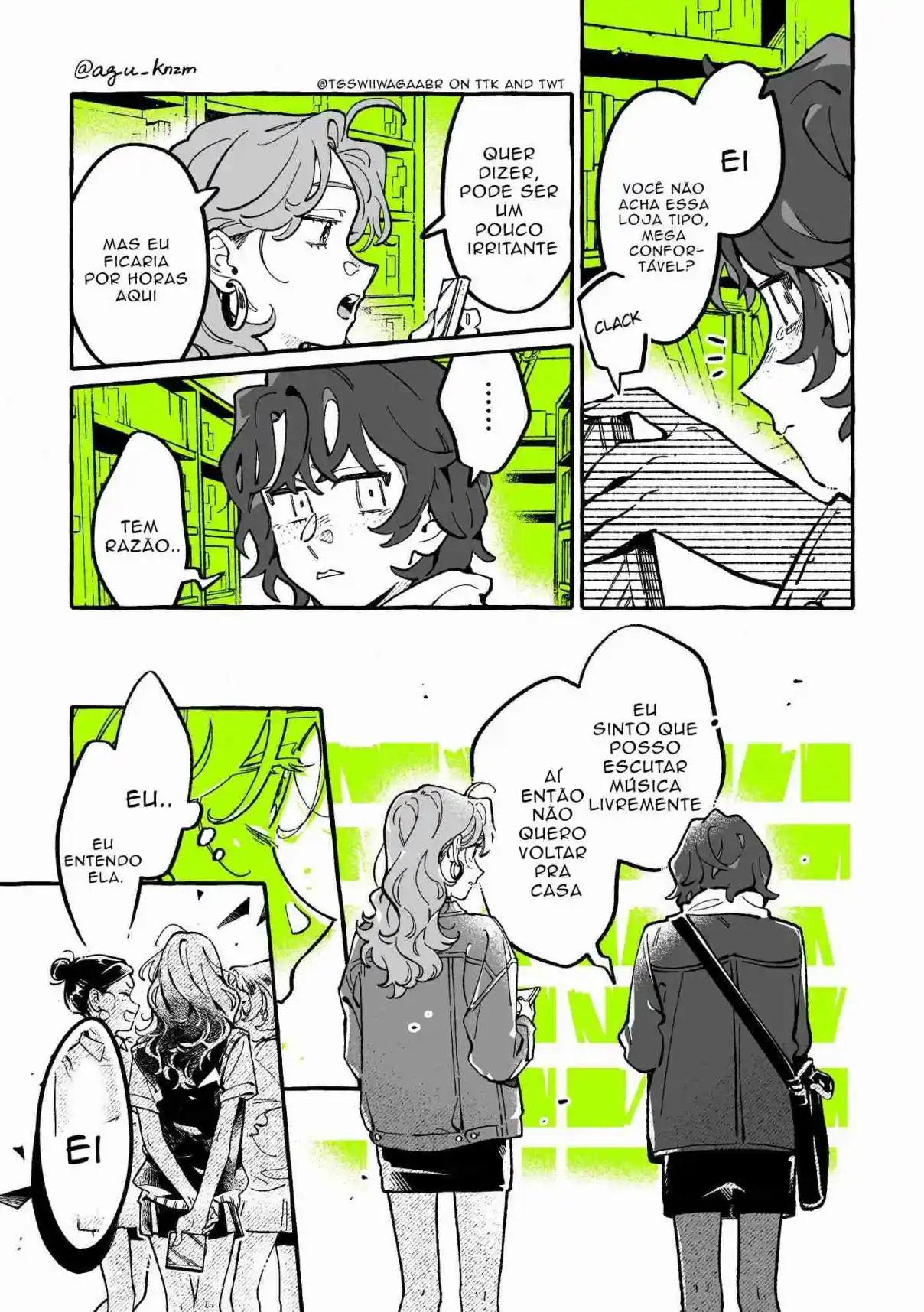 Read The Guy She Was Interested in Wasn't a Guy At All pt_BR Manga Online