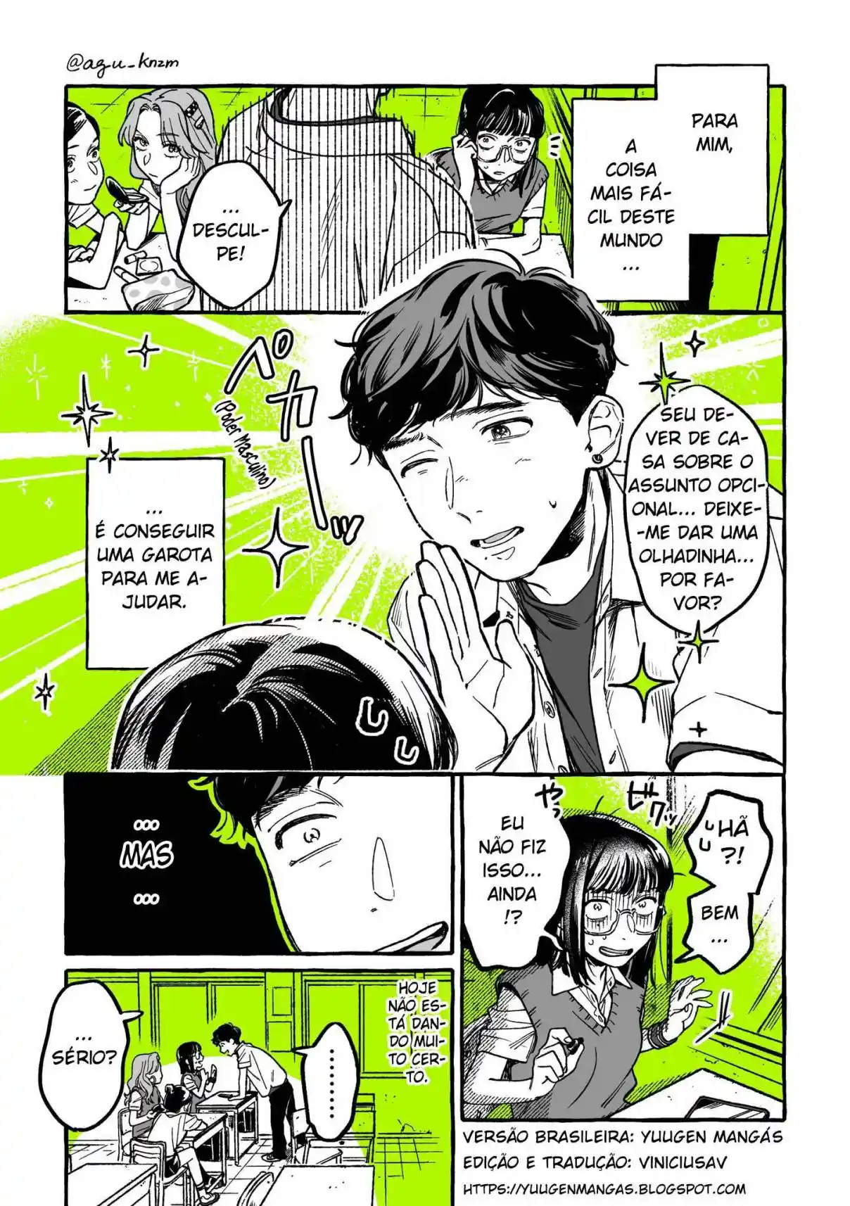 Read The Guy She Was Interested in Wasn't a Guy At All pt_BR Manga Online