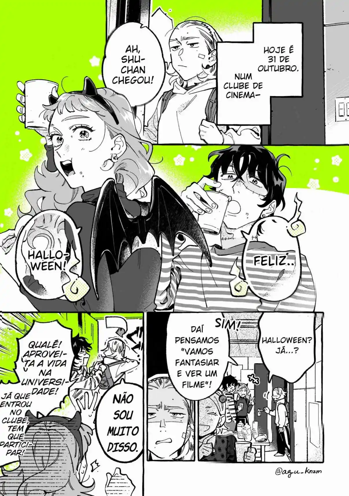 Read The Guy She Was Interested in Wasn't a Guy At All pt_BR Manga Online