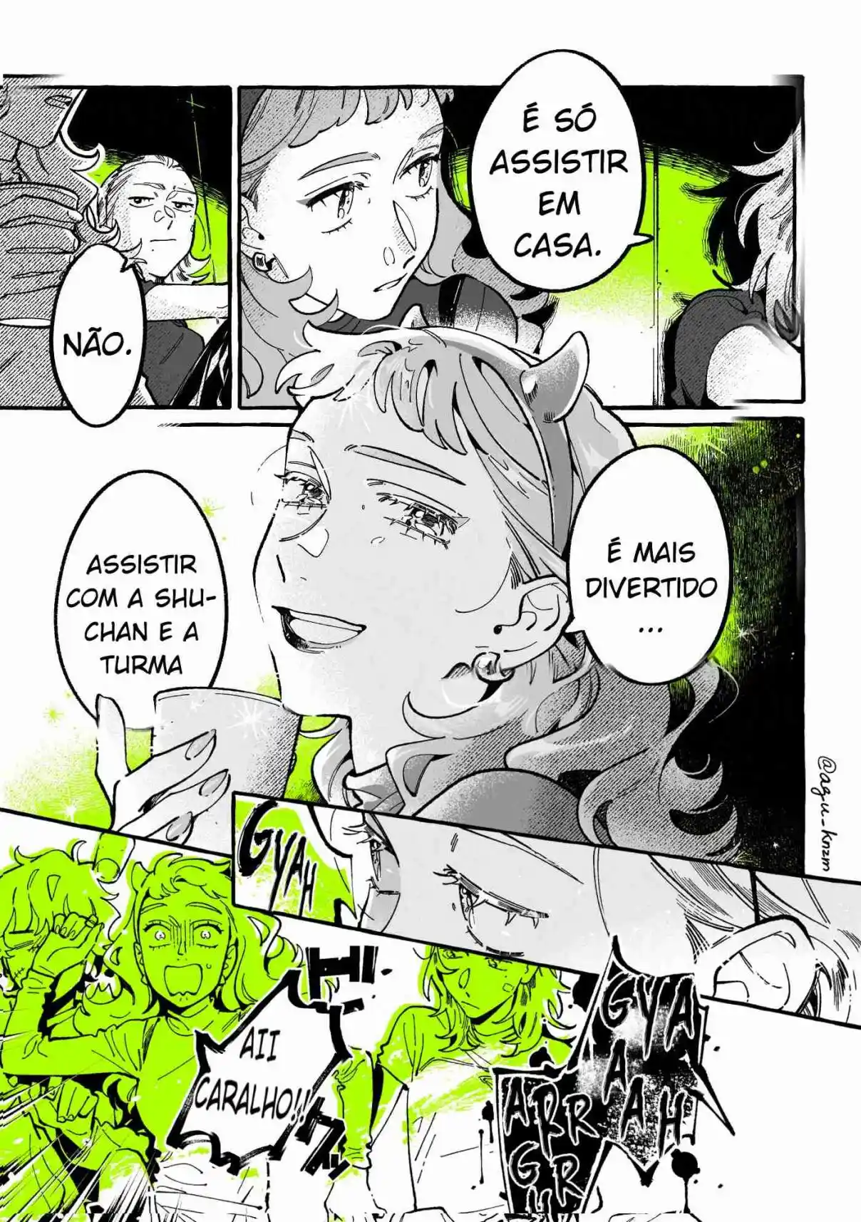 Read The Guy She Was Interested in Wasn't a Guy At All pt_BR Manga Online