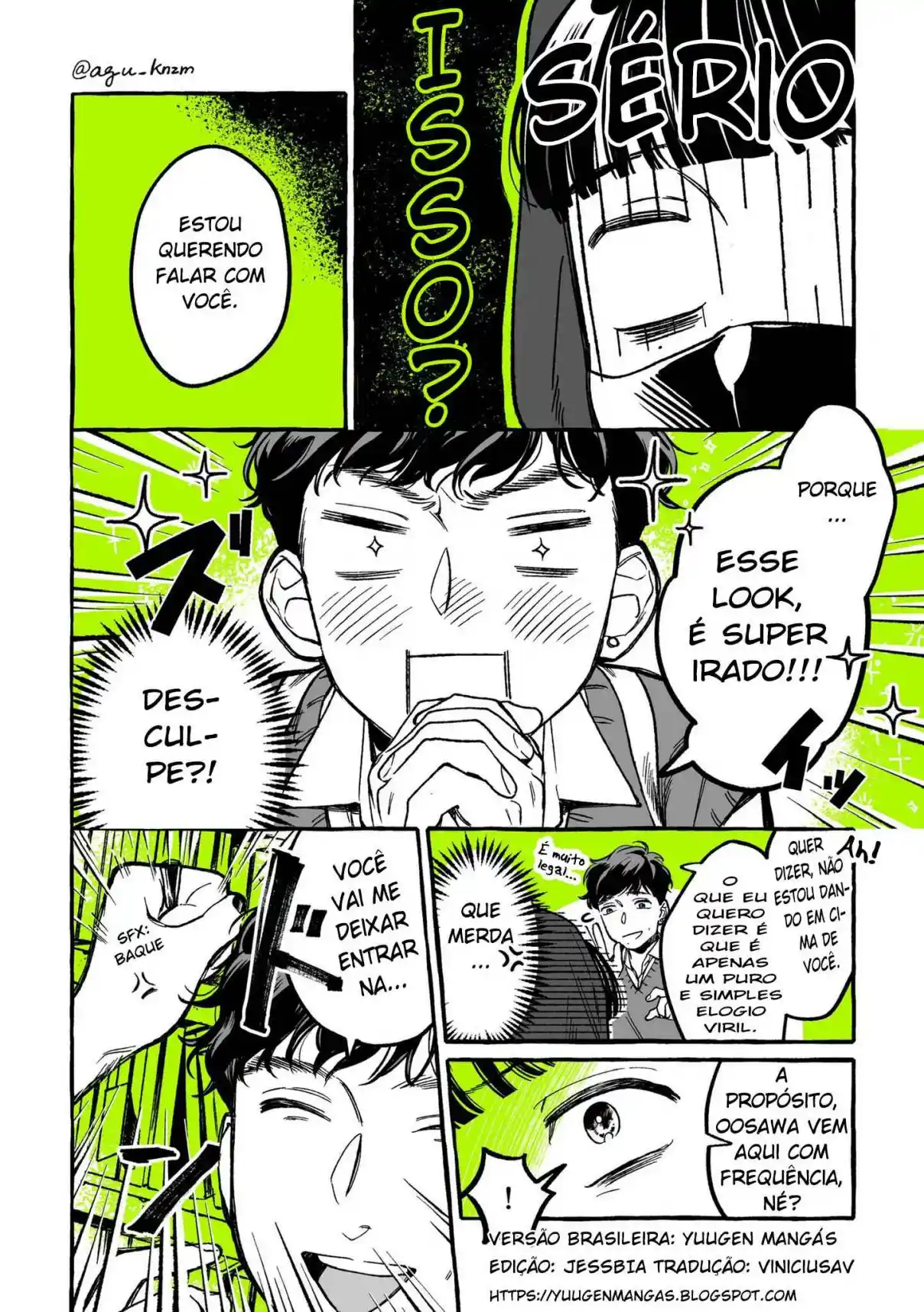 Read The Guy She Was Interested in Wasn't a Guy At All pt_BR Manga Online