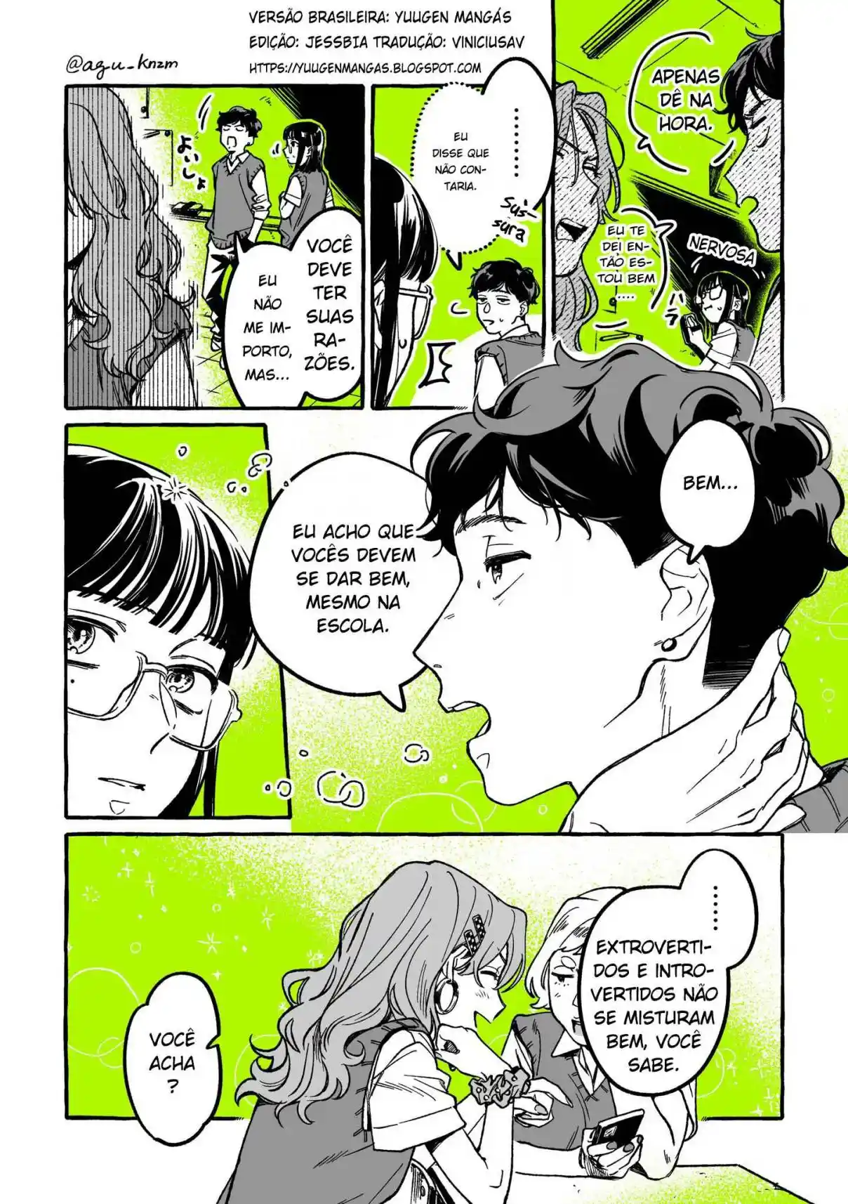 Read The Guy She Was Interested in Wasn't a Guy At All pt_BR Manga Online