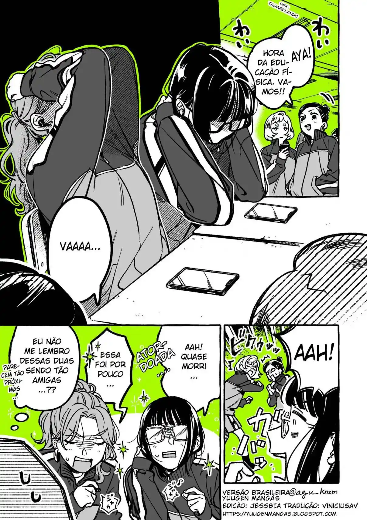 Read The Guy She Was Interested in Wasn't a Guy At All pt_BR Manga Online