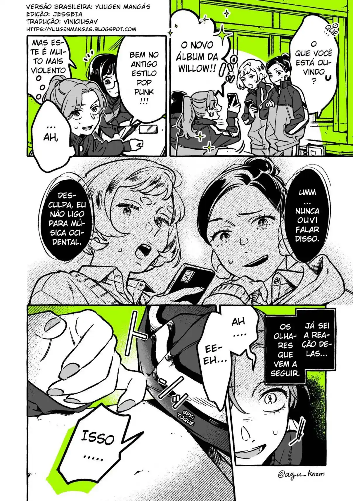 Read The Guy She Was Interested in Wasn't a Guy At All pt_BR Manga Online