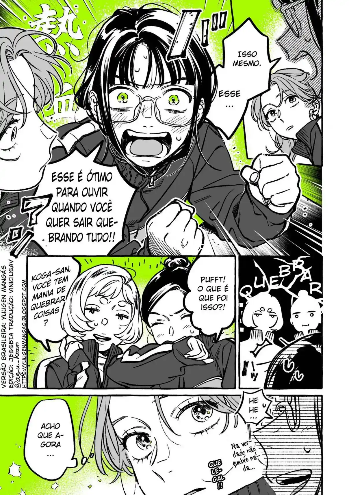 Read The Guy She Was Interested in Wasn't a Guy At All pt_BR Manga Online