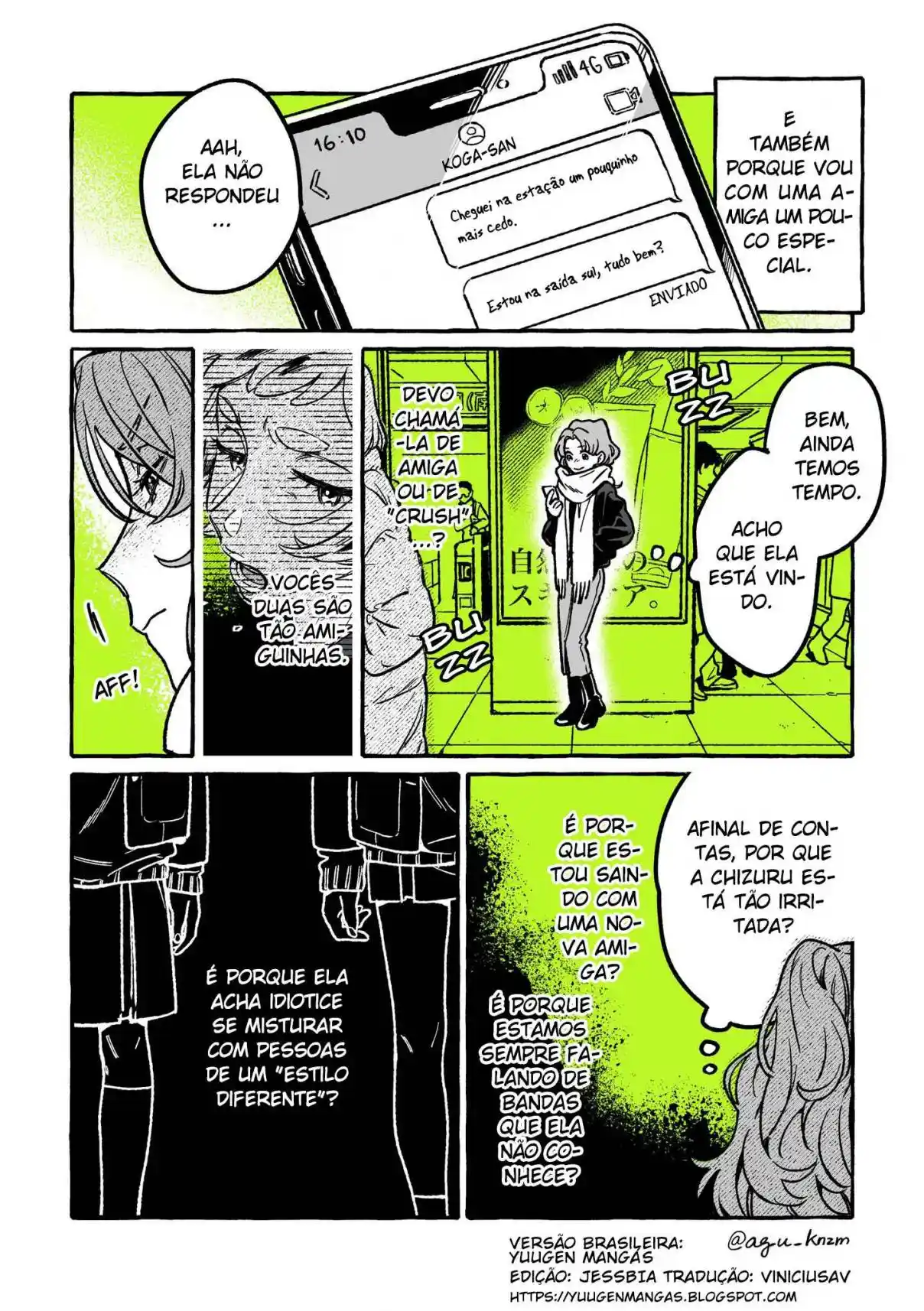 Read The Guy She Was Interested in Wasn't a Guy At All pt_BR Manga Online