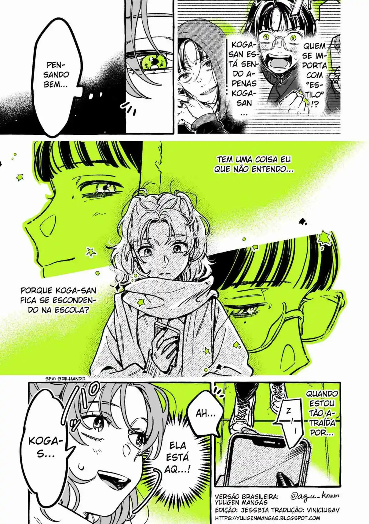 Read The Guy She Was Interested in Wasn't a Guy At All pt_BR Manga Online