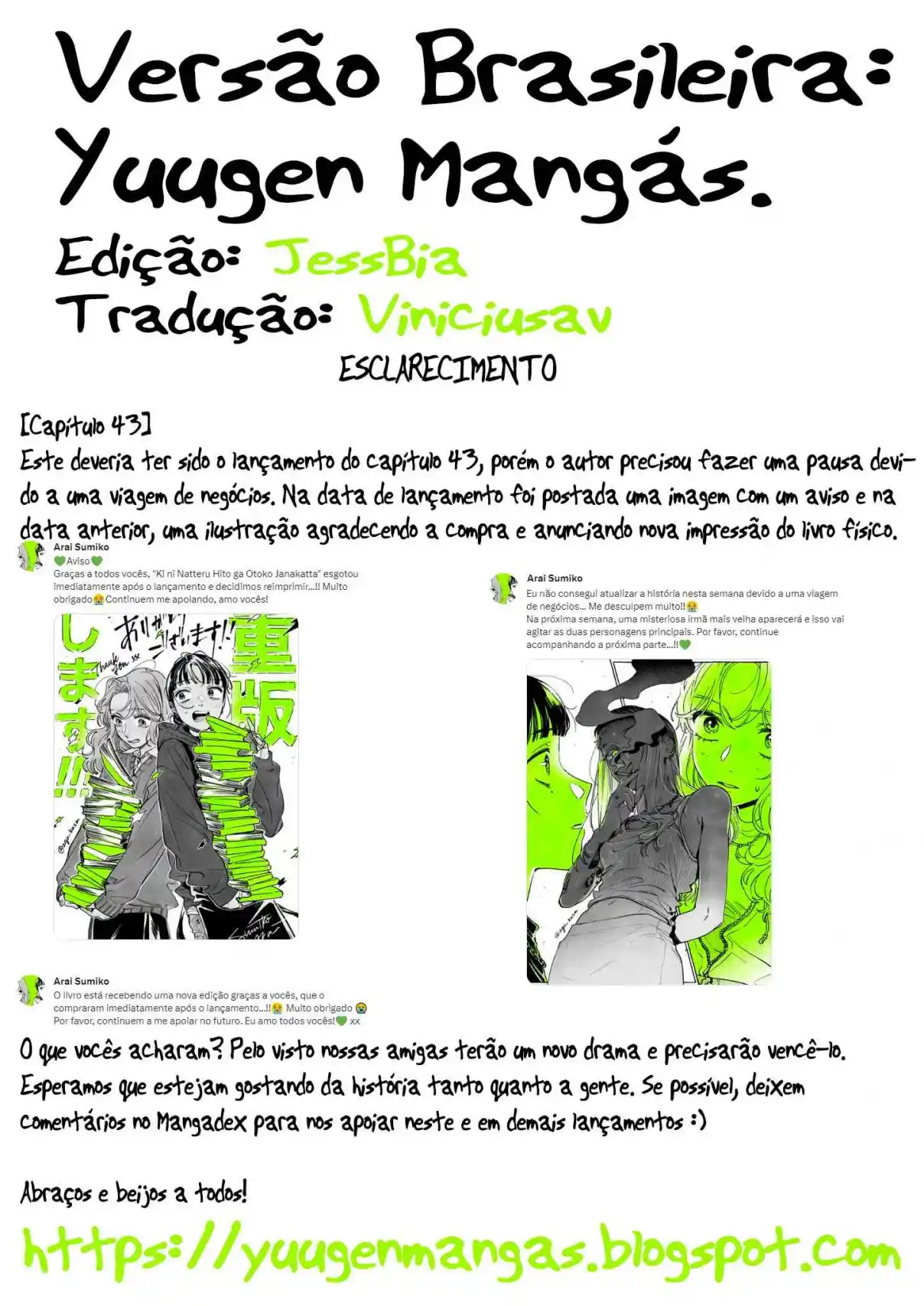 Read The Guy She Was Interested in Wasn't a Guy At All pt_BR Manga Online