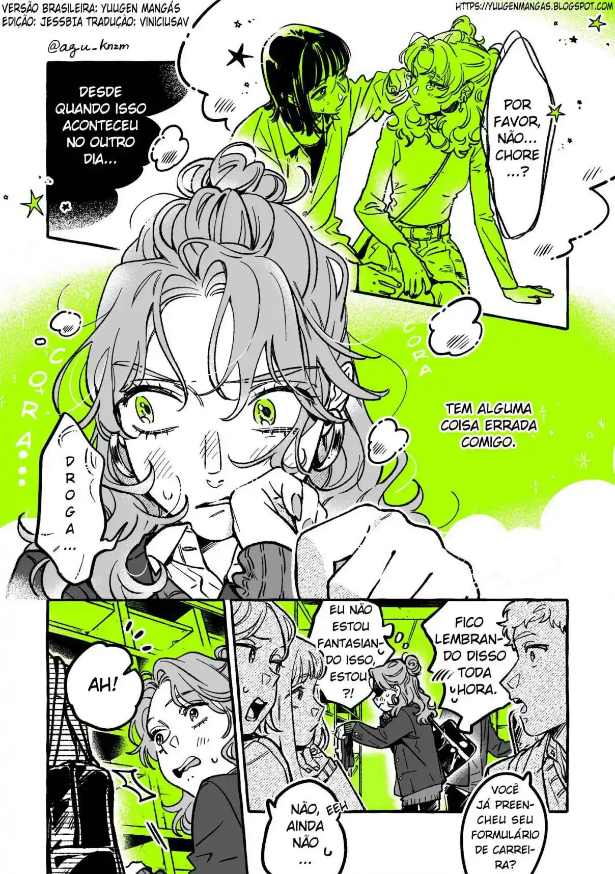 Read The Guy She Was Interested in Wasn't a Guy At All pt_BR Manga Online