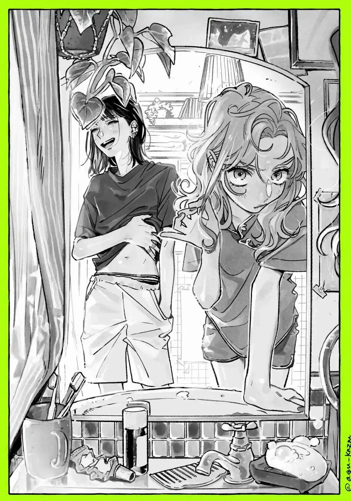 Read The Guy She Was Interested in Wasn't a Guy At All pt_BR Manga Online