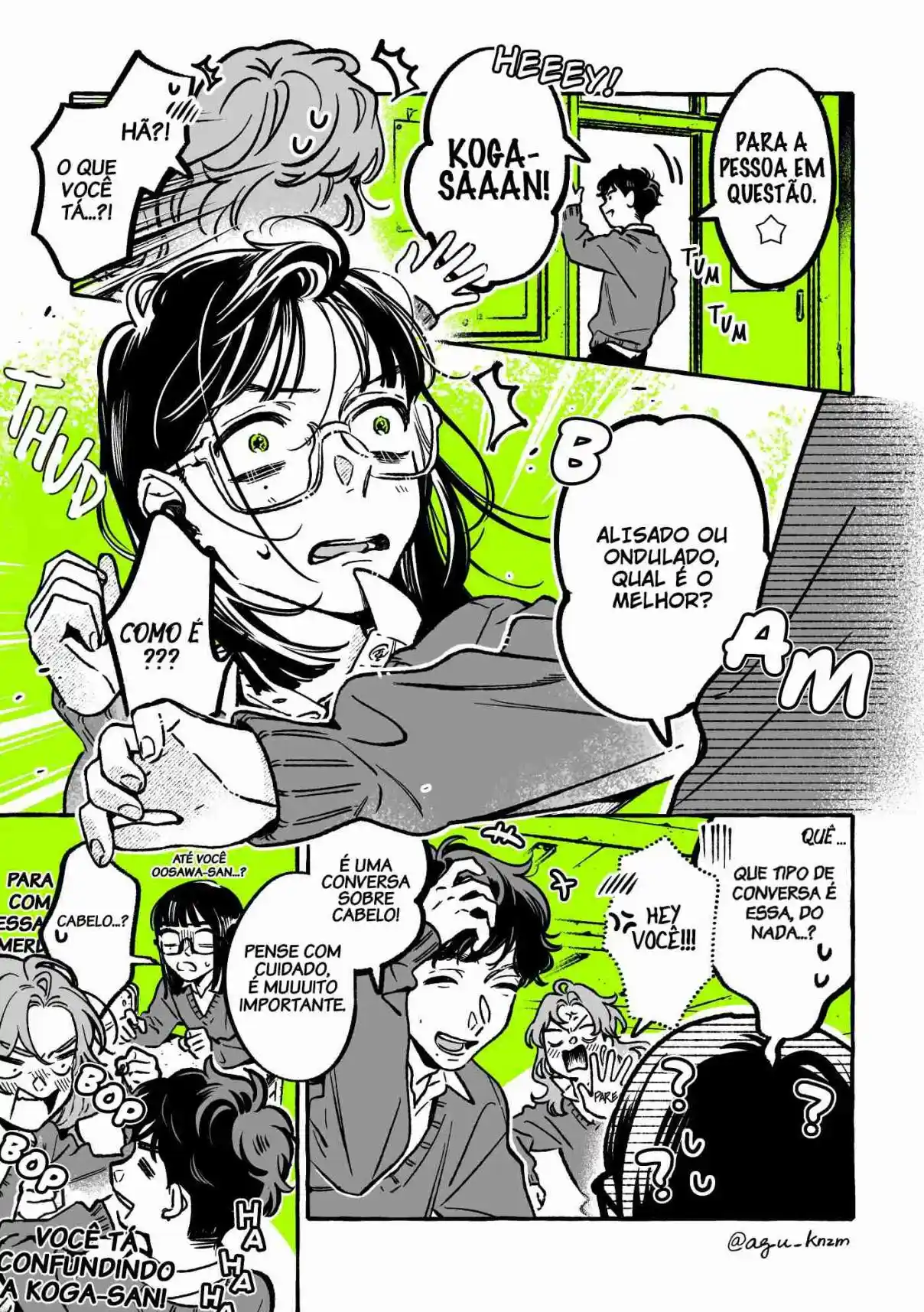 Read The Guy She Was Interested in Wasn't a Guy At All pt_BR Manga Online