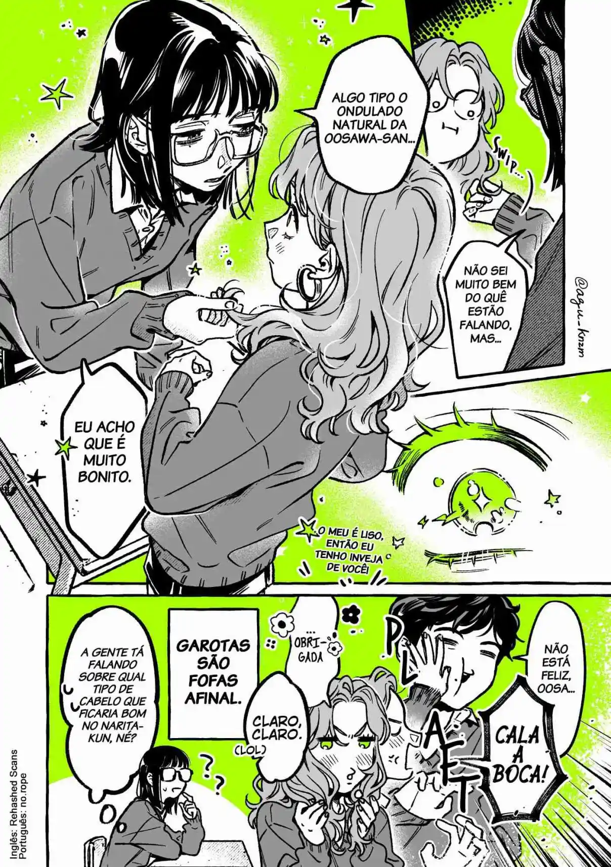 Read The Guy She Was Interested in Wasn't a Guy At All pt_BR Manga Online