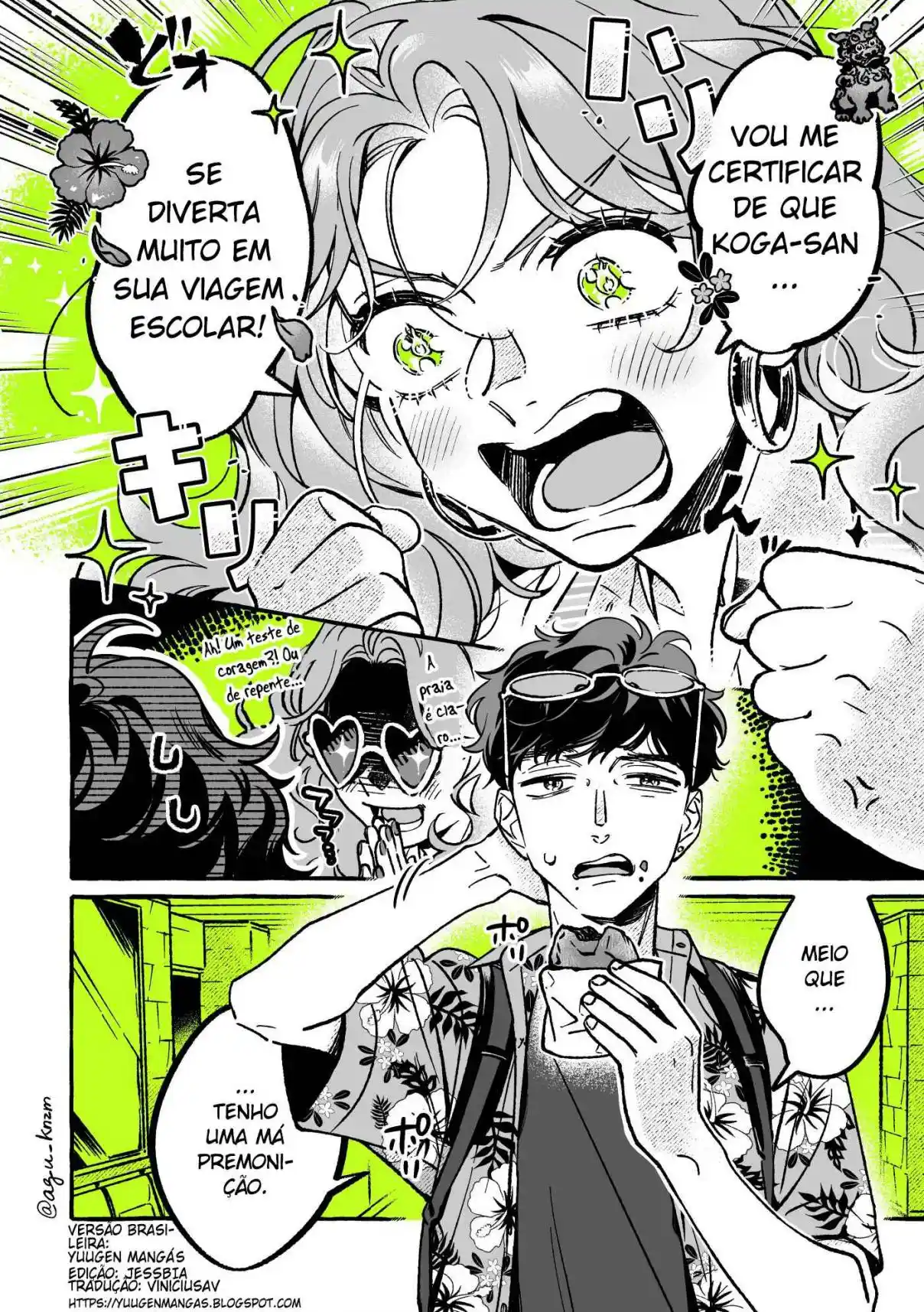 Read The Guy She Was Interested in Wasn't a Guy At All pt_BR Manga Online