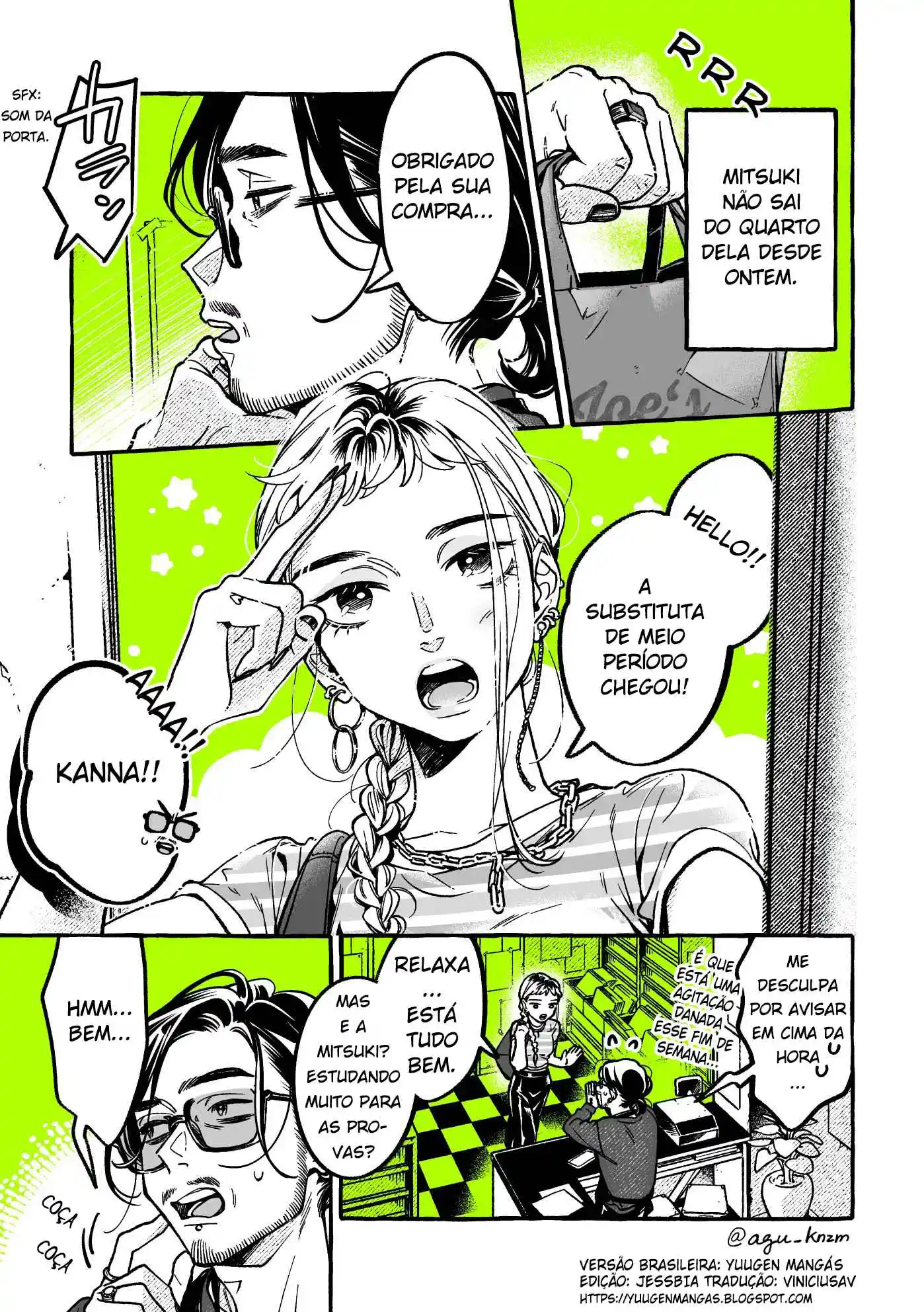 Read The Guy She Was Interested in Wasn't a Guy At All pt_BR Manga Online