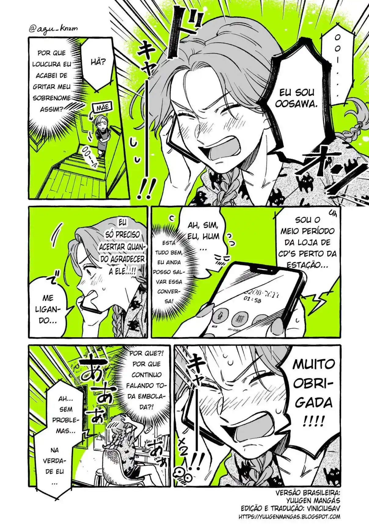 Read The Guy She Was Interested in Wasn't a Guy At All pt_BR Manga Online