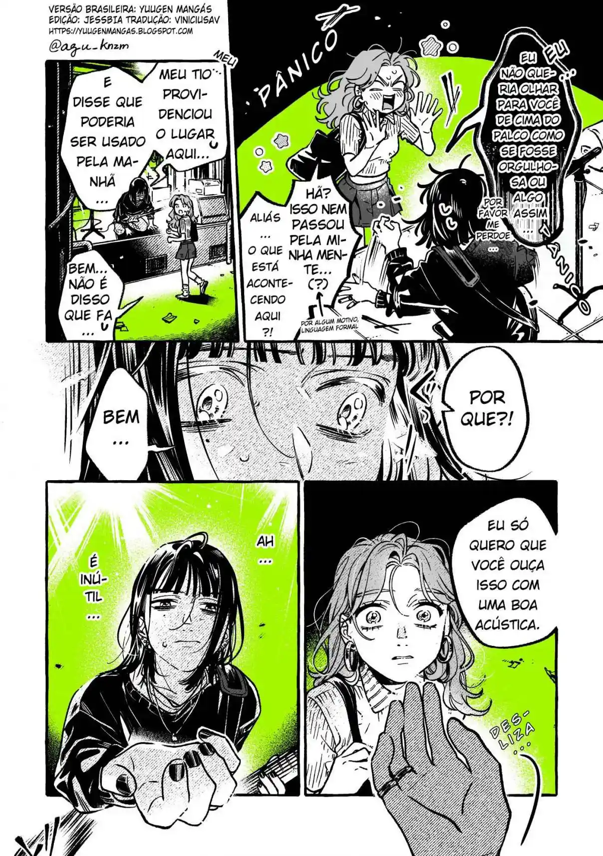 Read The Guy She Was Interested in Wasn't a Guy At All pt_BR Manga Online