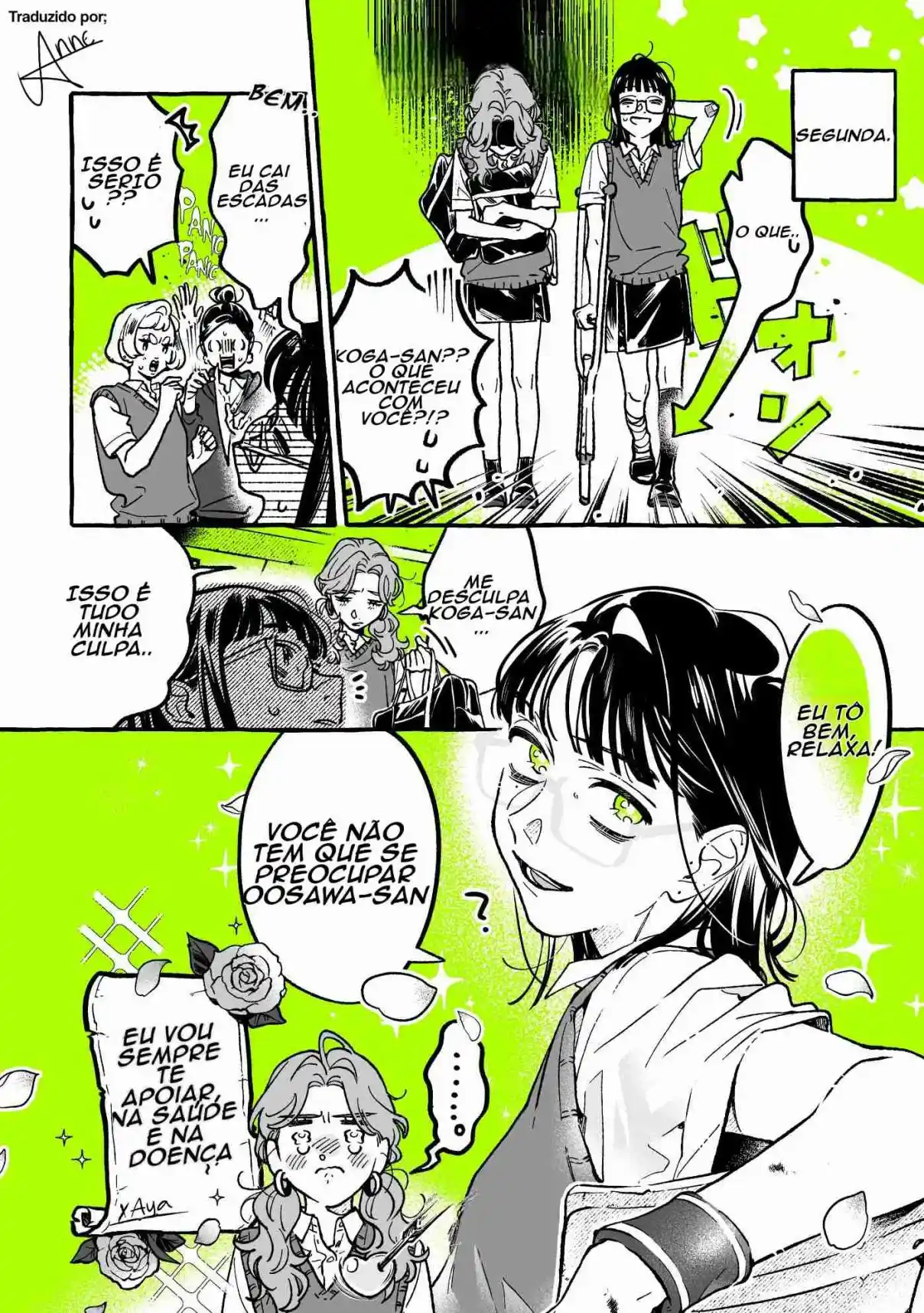 Read The Guy She Was Interested in Wasn't a Guy At All pt_BR Manga Online