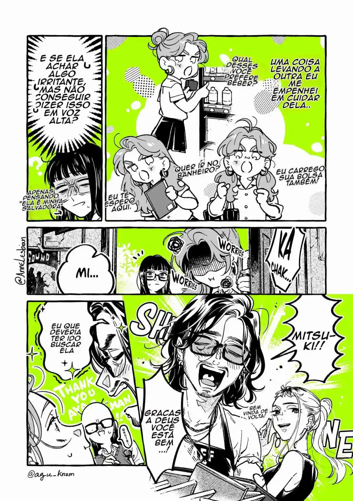 Read The Guy She Was Interested in Wasn't a Guy At All pt_BR Manga Online