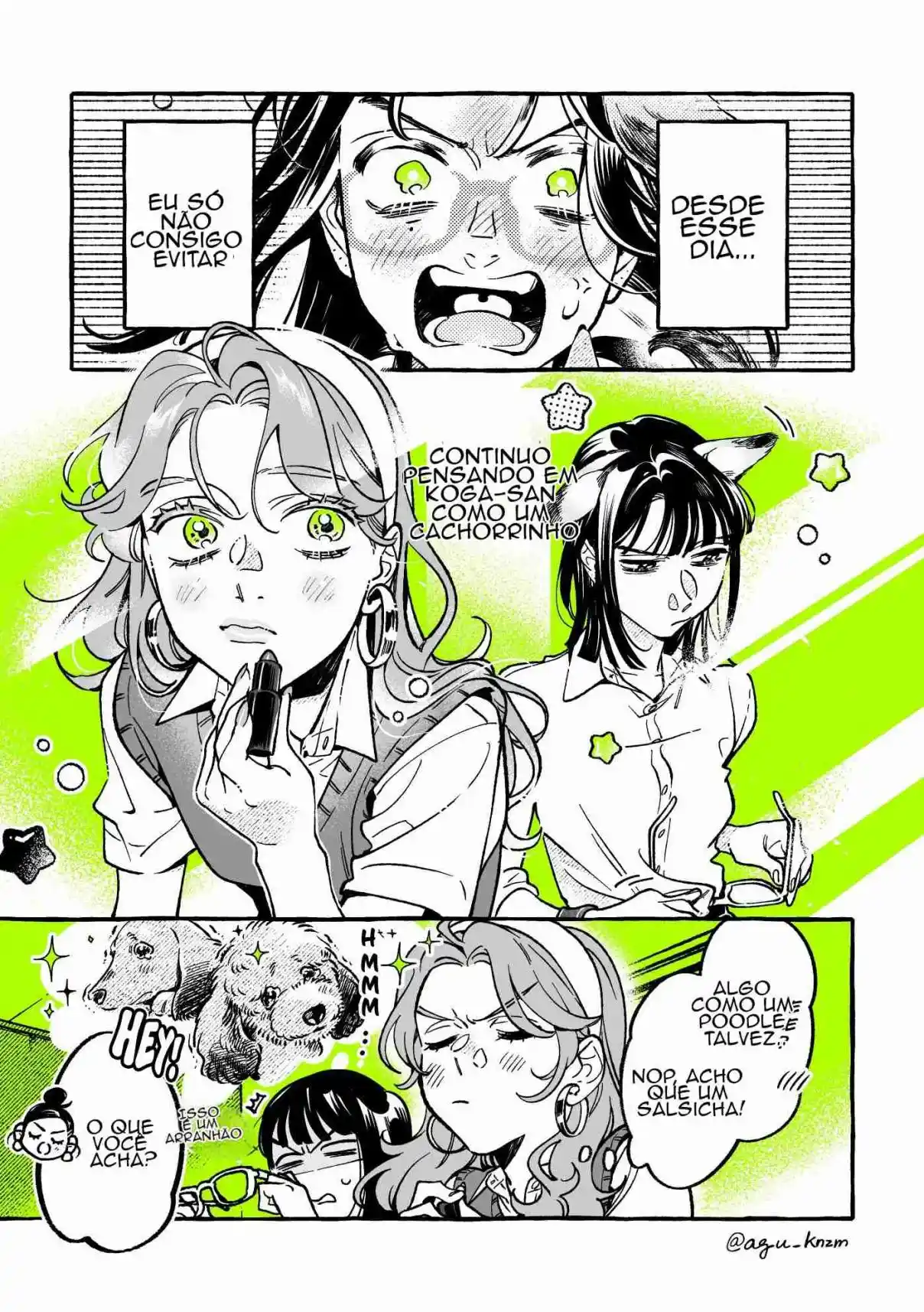 Read The Guy She Was Interested in Wasn't a Guy At All pt_BR Manga Online
