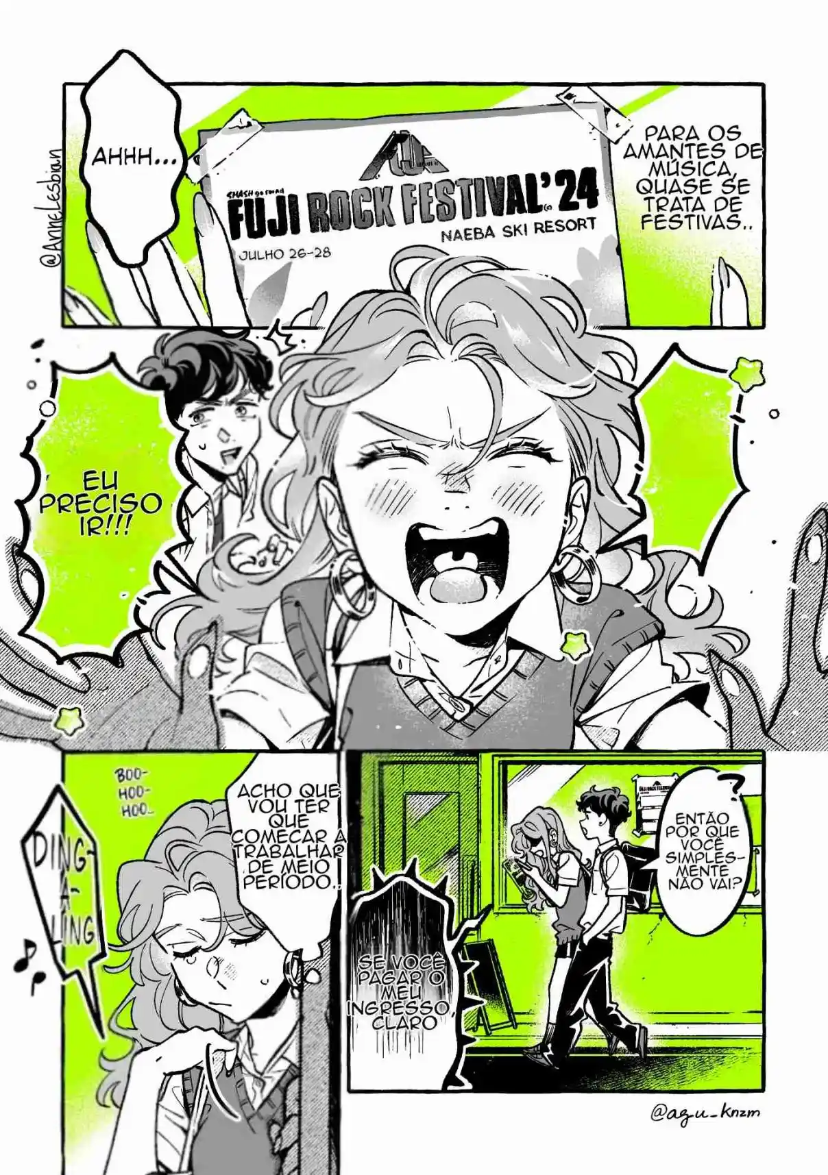 Read The Guy She Was Interested in Wasn't a Guy At All pt_BR Manga Online
