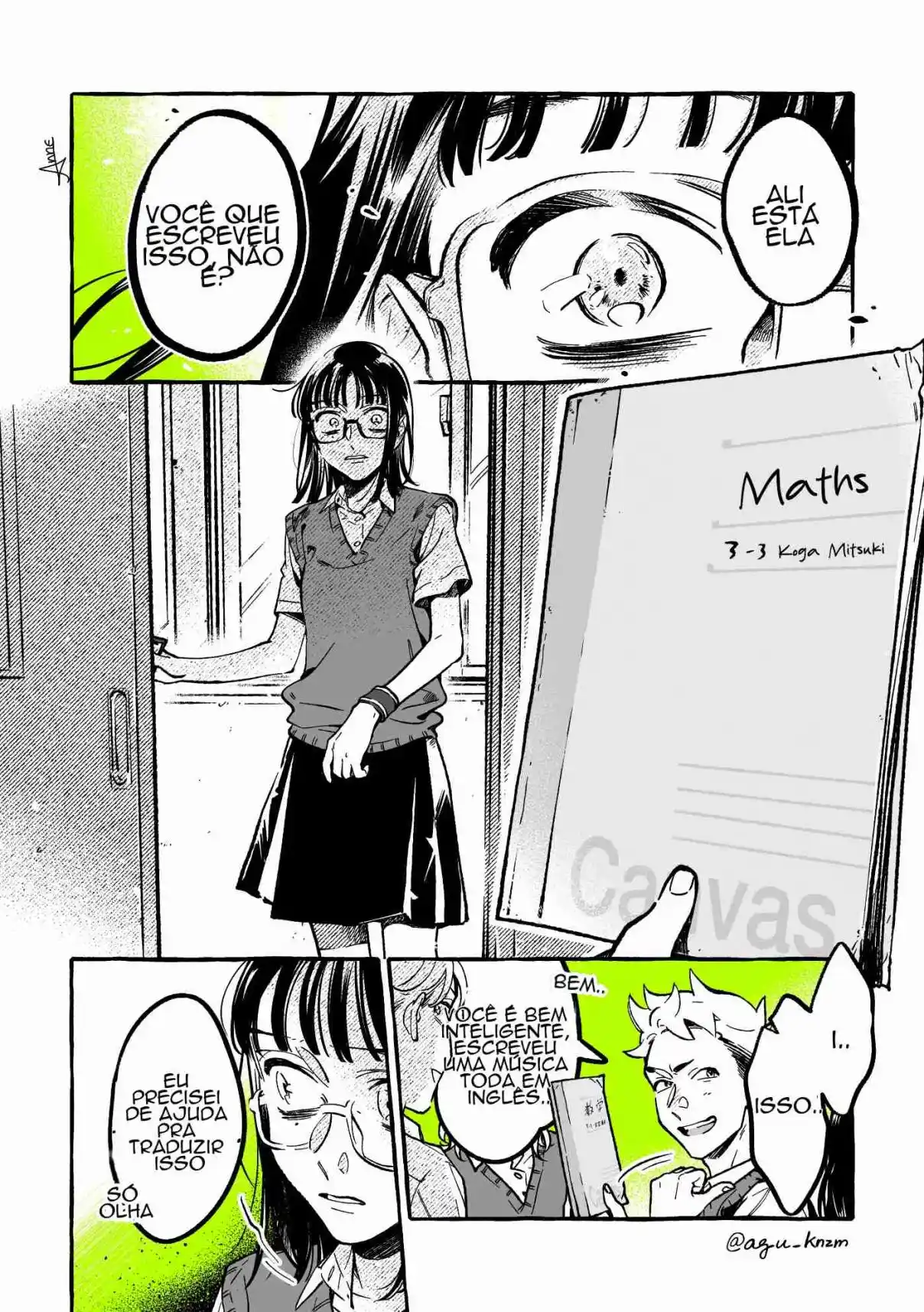 Read The Guy She Was Interested in Wasn't a Guy At All pt_BR Manga Online