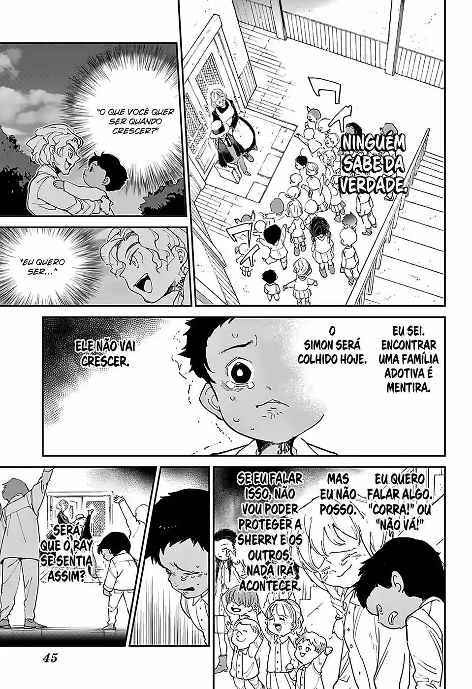 Read The Promised Neverland pt_BR Manga Online