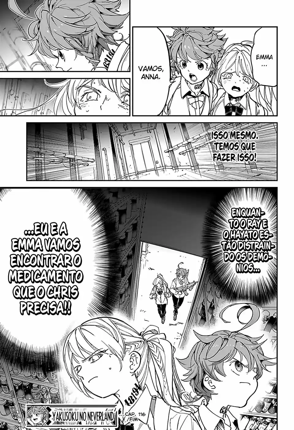 Read The Promised Neverland pt_BR Manga Online
