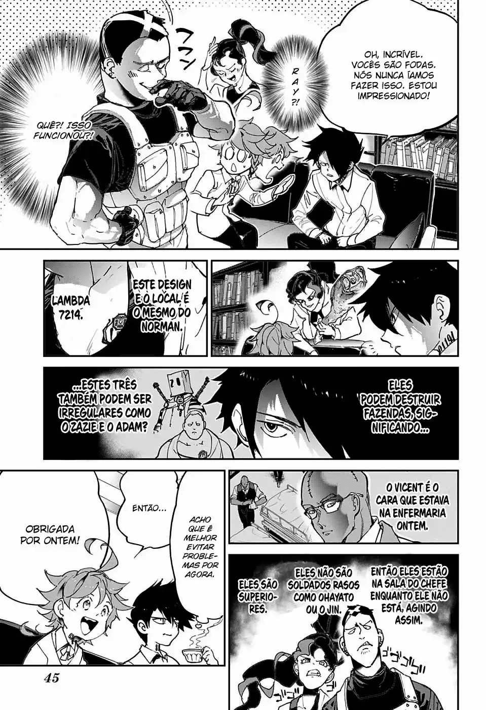 Read The Promised Neverland pt_BR Manga Online