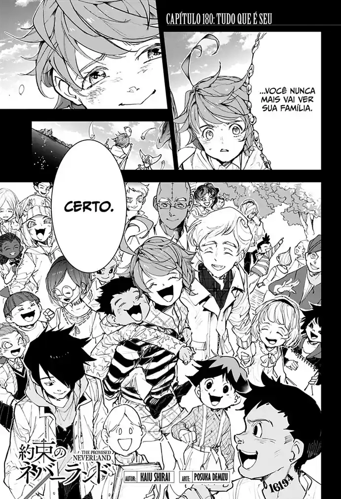 Read The Promised Neverland pt_BR Manga Online