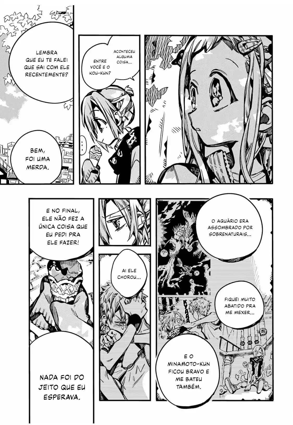 Read Toilet-bound Hanako-kun pt_BR Manga Online