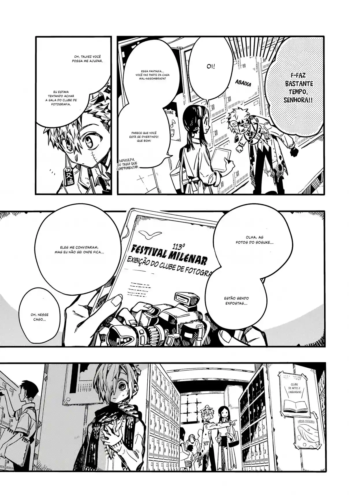 Read Toilet-bound Hanako-kun pt_BR Manga Online